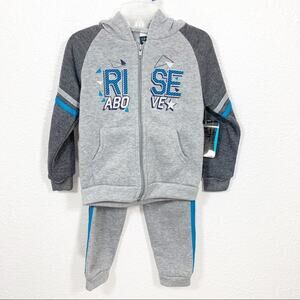 Crunch Time Boys Hoodie Activewear jog 2 pc Set